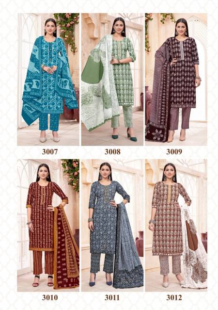 Balaji Battik Art Work 3 Daily Wear Readymade Suits
